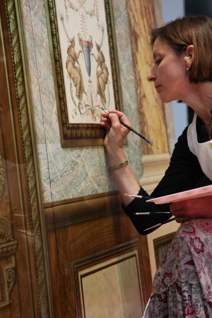 Joëlle Godefroid peintre en décors, Meilleur Ouvrier de France
