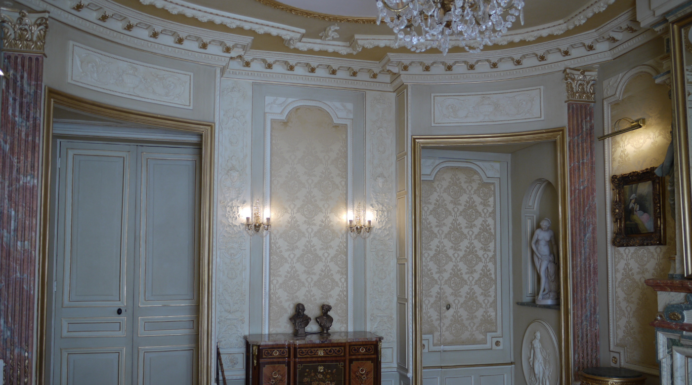 Décor classique dans un appartement du XIXe.
