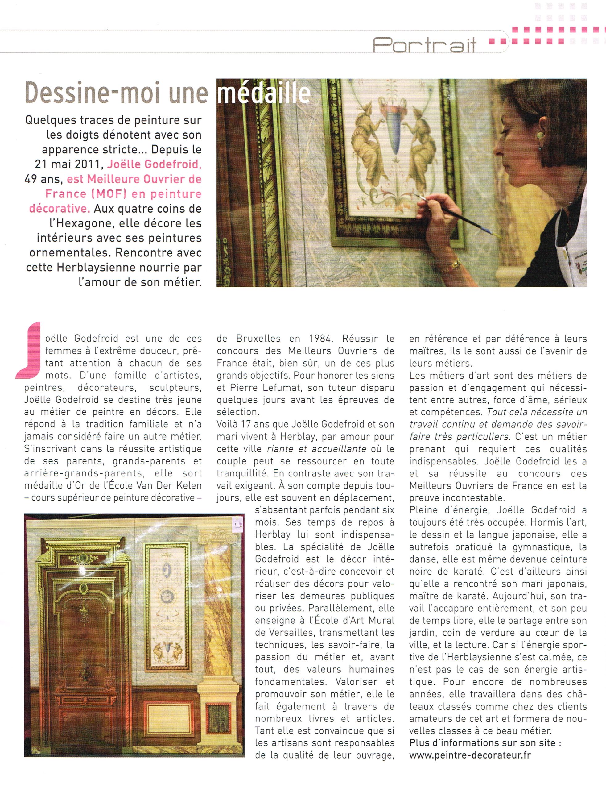 joelle-godefroid-meilleur-ouvrier-de-france-presse JOËLLE GODEFROID MEILLEUR OUVRIER DE FRANCE : article de presse