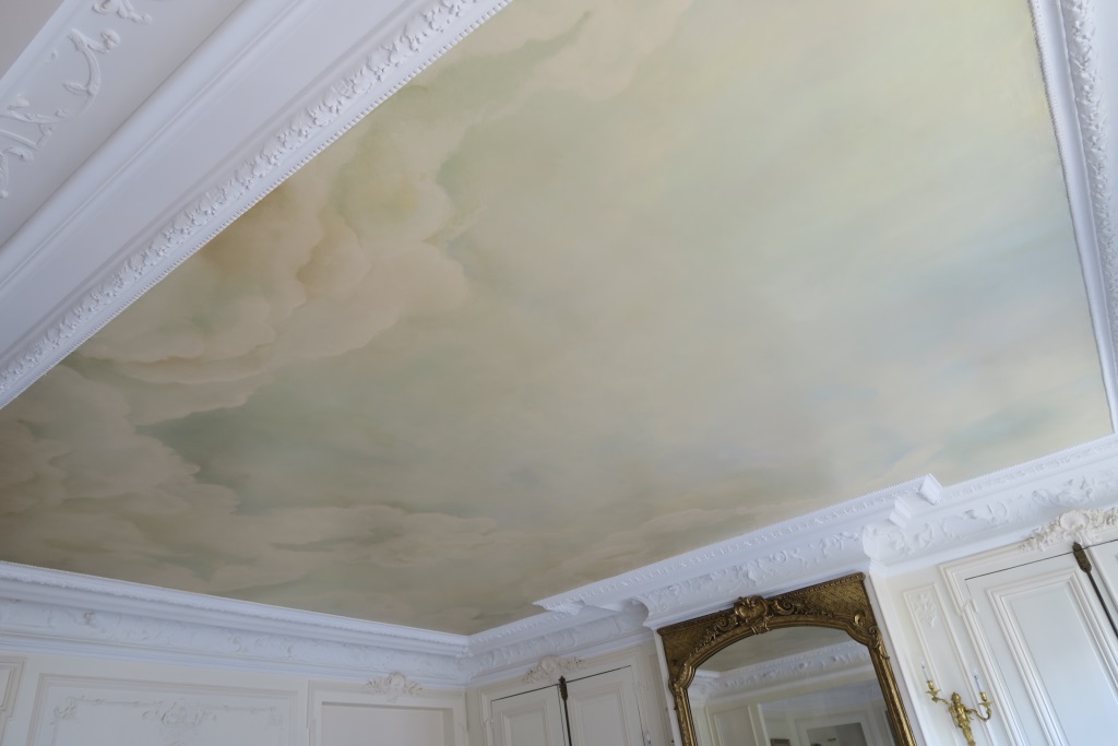 Restauration d’un ciel peint – après intervention Restauration d’un ciel peint – après intervention