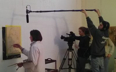 VIDÉO, le métier de peintre en décor, par Joëlle Godefroid Meilleur Ouvrier de France