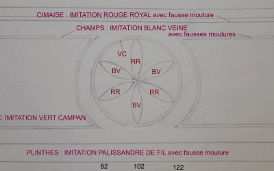 MARQUETERIE DE FAUX MARBRES médaille d’or MAF 2024